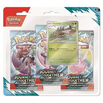 TCG: Scarlet & Violet - Journey together (SV09) Yanmega 3-Pack Blisters - EN