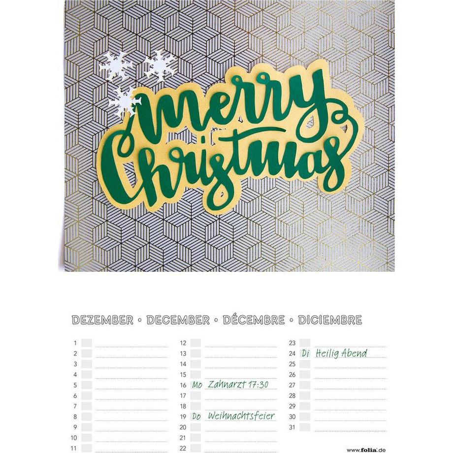 Folia Dauerkalender  