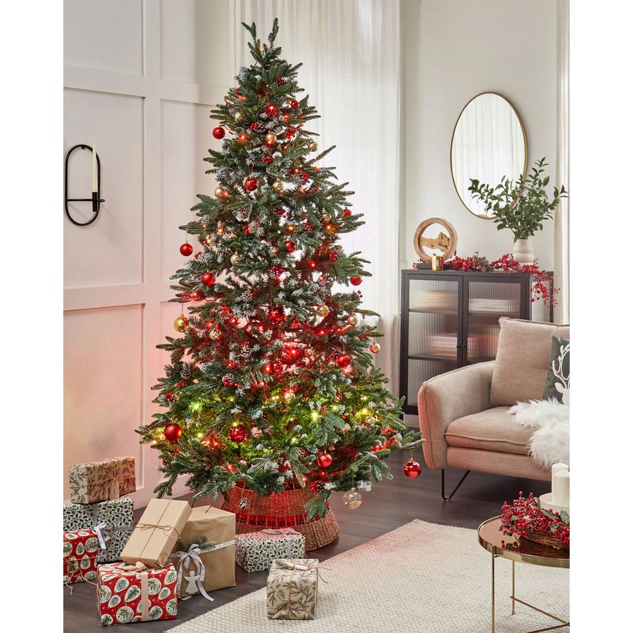 Beliani Albero di Natale artificiale en PVC Classico DENALI  