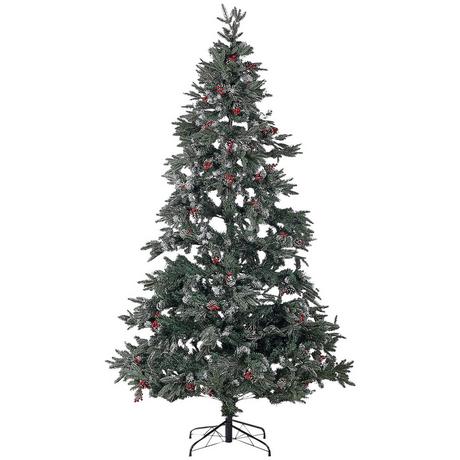 Beliani Sapin de Noël artificiel en PVC Traditionnel DENALI  