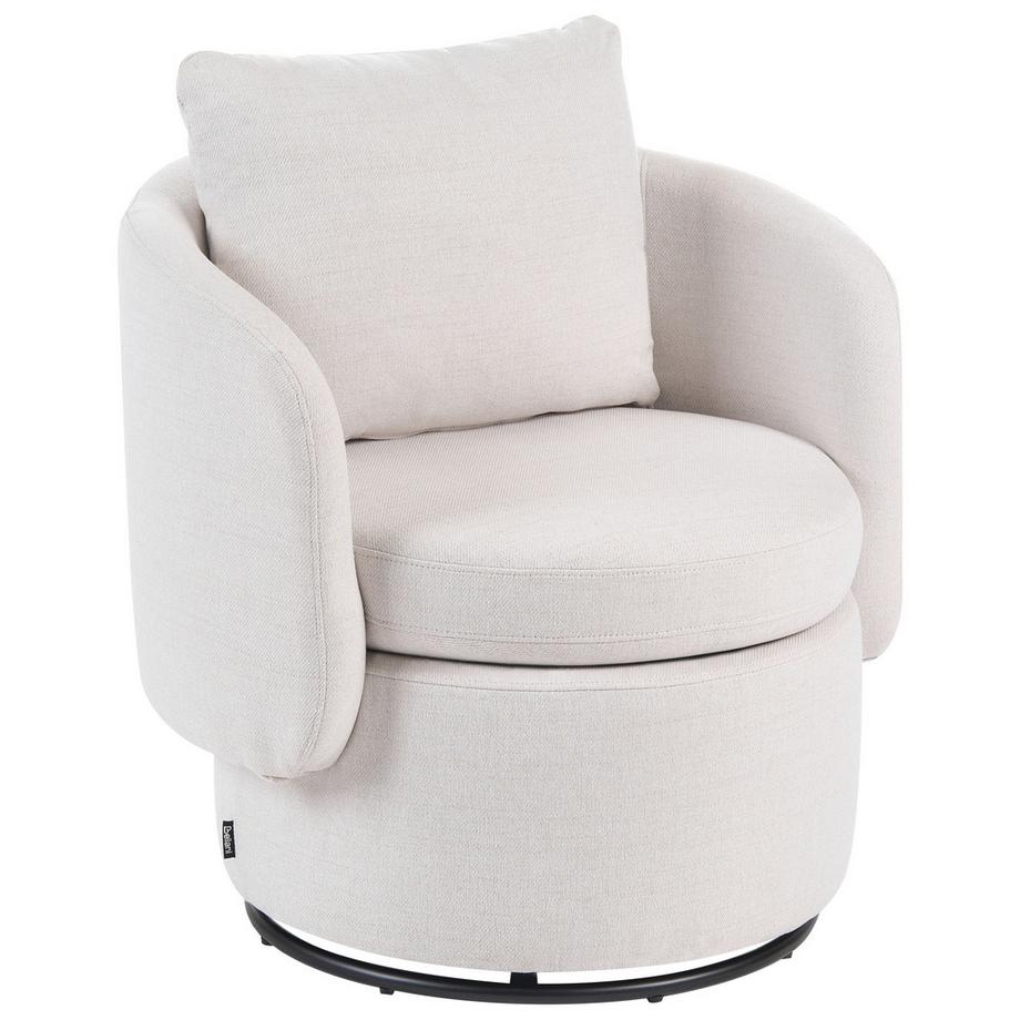 Fauteuil pivotant en Tissu Rétro HORSENS