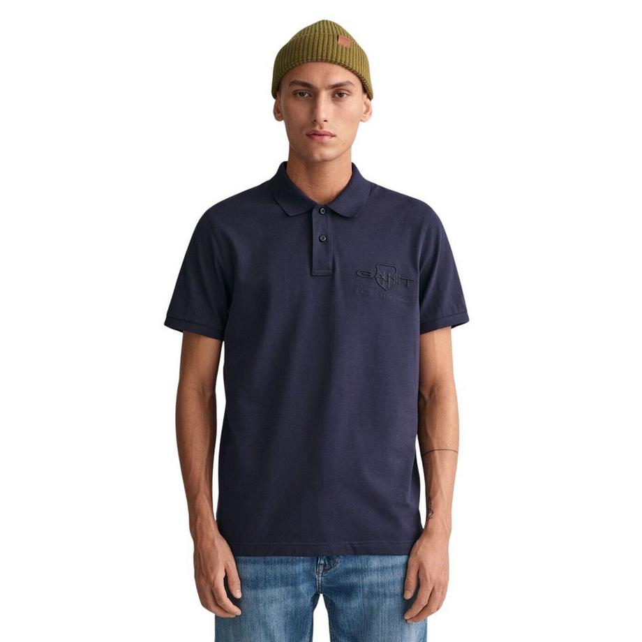 GANT Regular Tonal Shield Poloshirt  