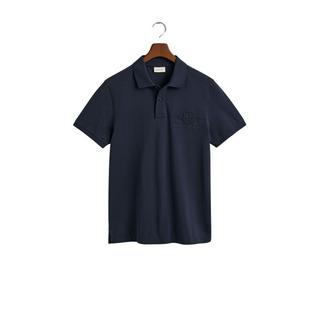 GANT Regular Tonal Hield Polo Shirt  