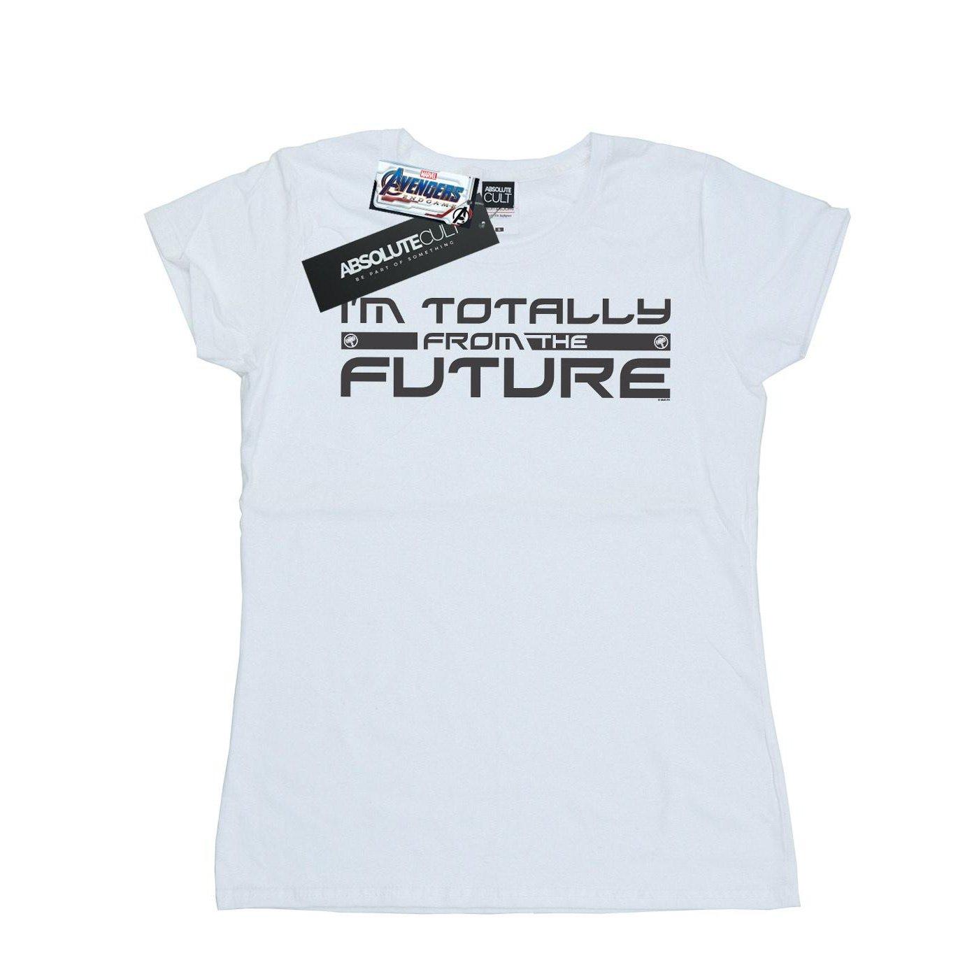 Image of Avengers Endgame Totally From The Future Tshirt Damen Weiss M
