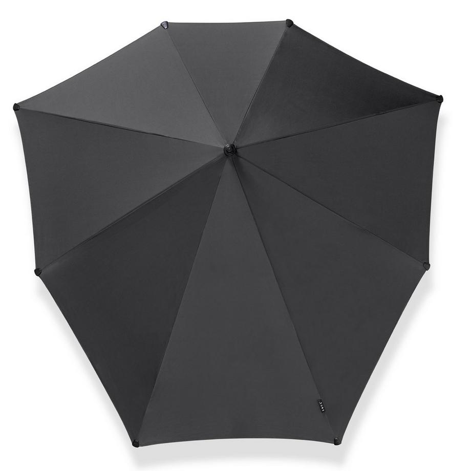 Senz  Senz Stick Storm Regenschirm, XXL , Schwarz Pur 
