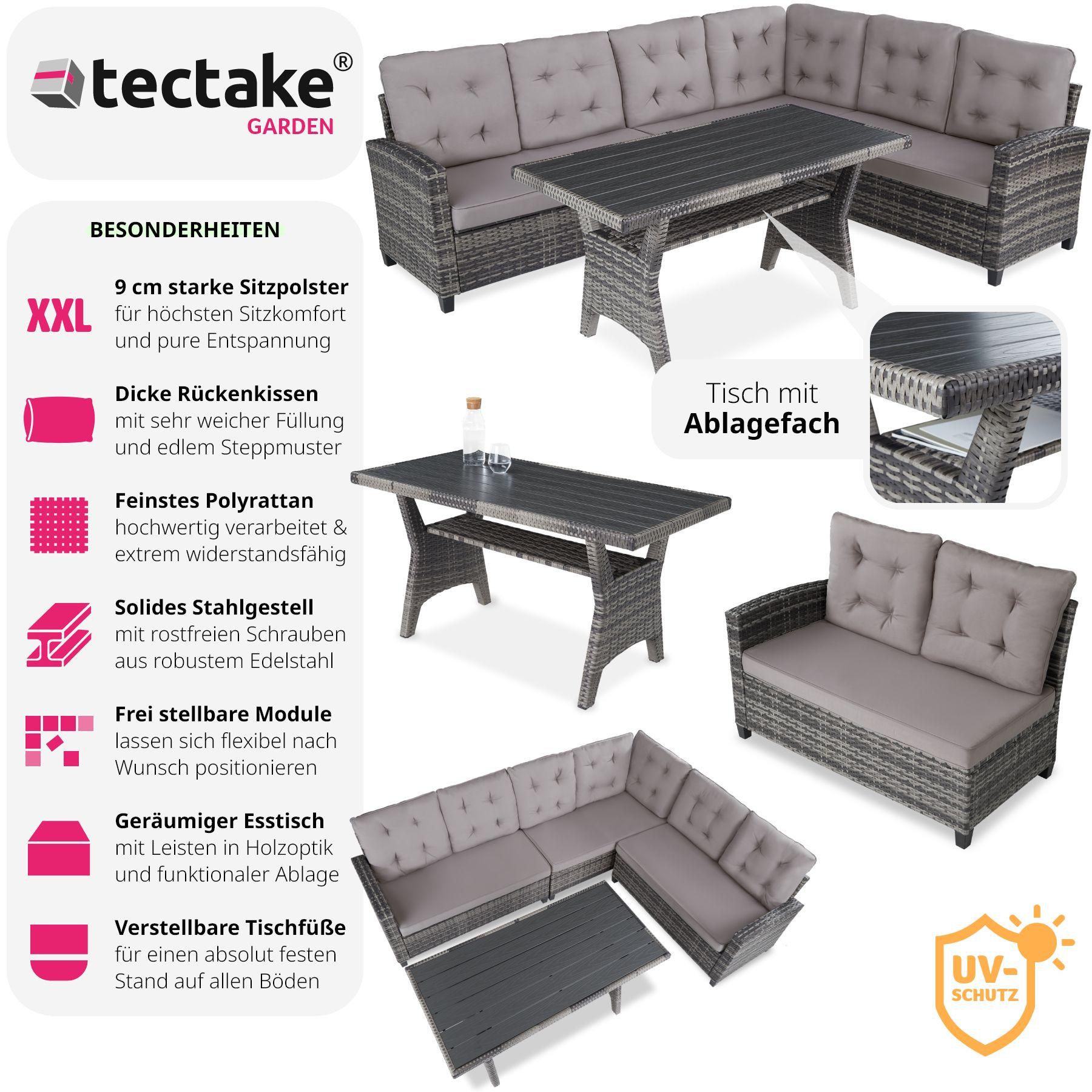 Tectake Salottino in rattan Catania  