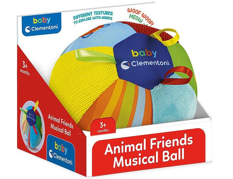 Clementoni  Baby Tierfreunde Musik-Ball 