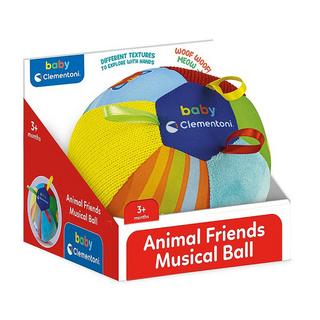 Clementoni  Baby Tierfreunde Musik-Ball 