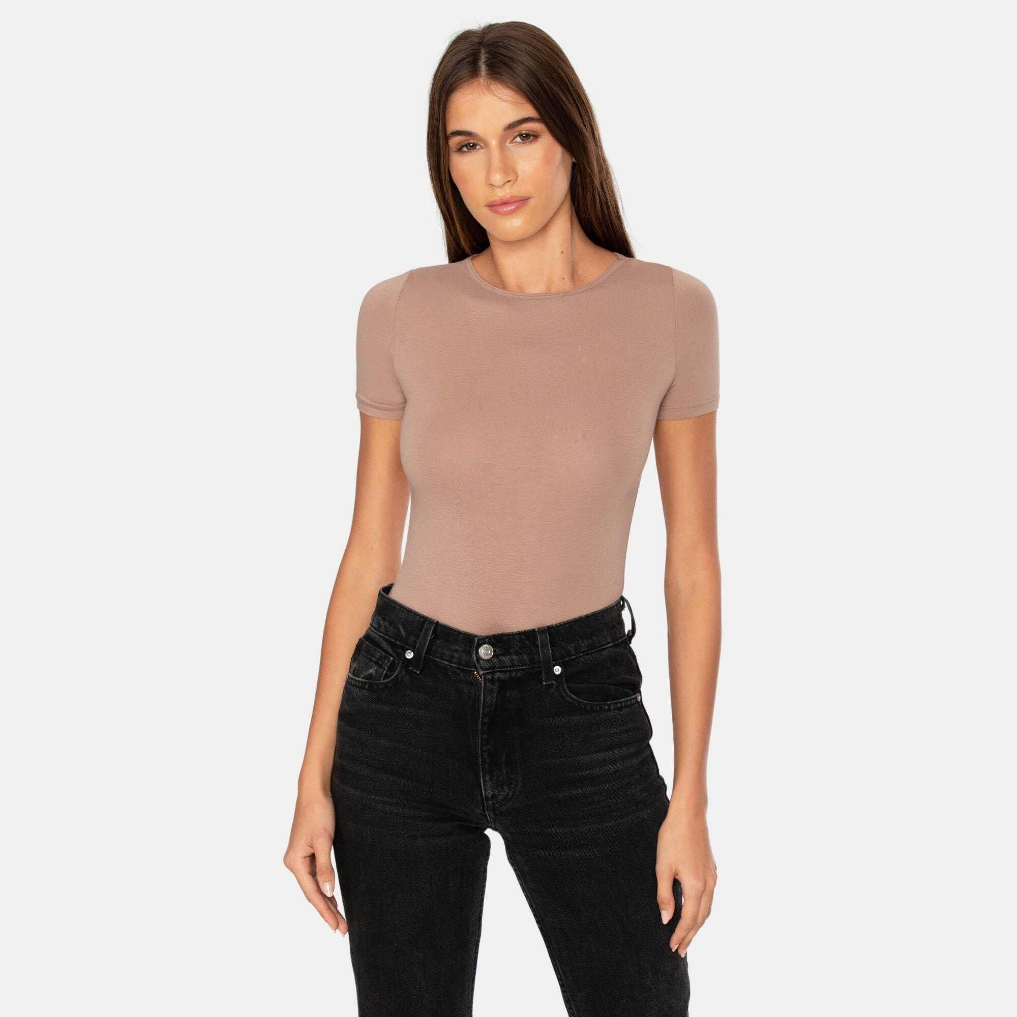 Image of Rosa Bodysuit Damen Nude M