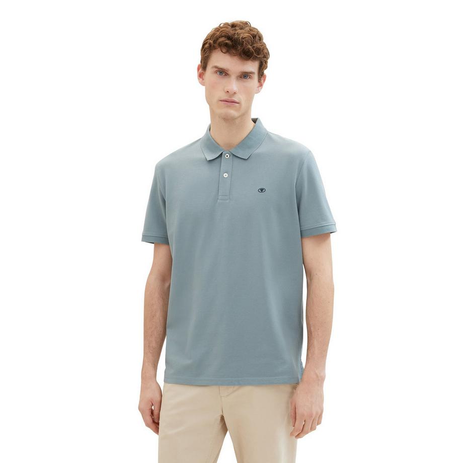 TOM TAILOR Basic Polo mit Kontrast  