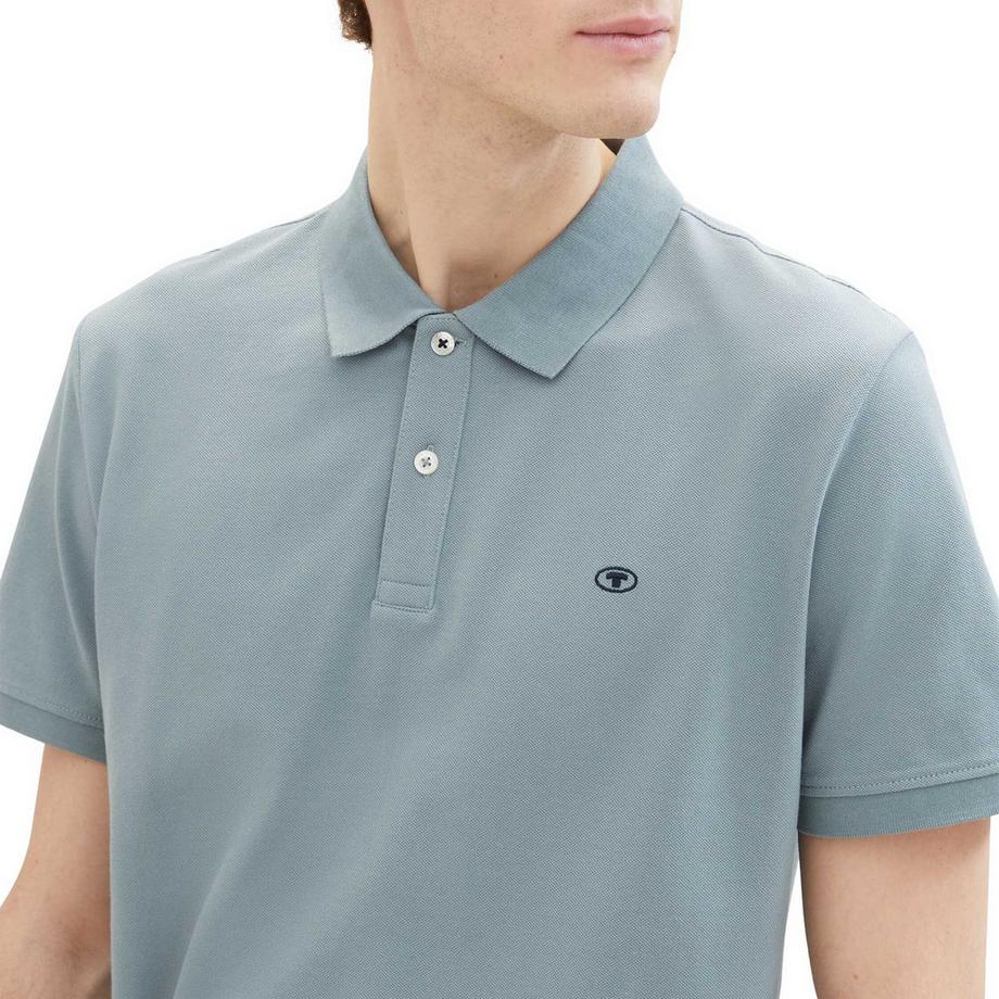 TOM TAILOR Basic Polo mit Kontrast  