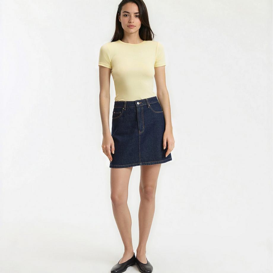 La Redoute Collections T-shirt Manches Courtes Col Rond  