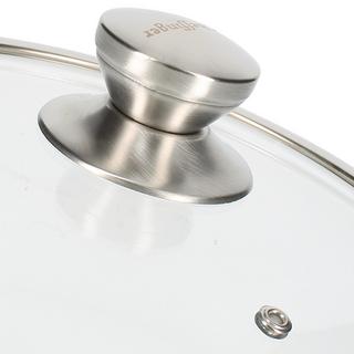 Cheffinger Poêle à Sauter Premium avec Couvercle 28cm  