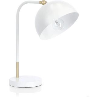 mutoni Lampe à poser Glasgow blanc 32x20x41  