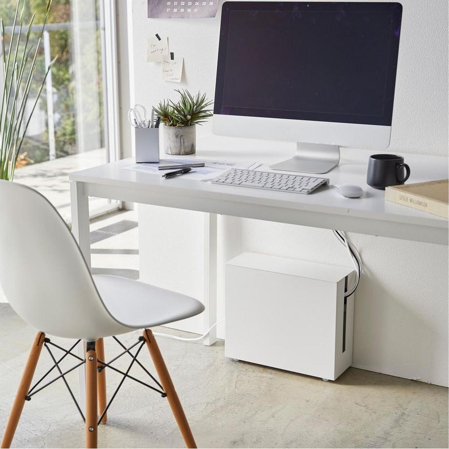 Yamazaki  5403 Pavimento Scatola portacavi Bianco 1 pz 