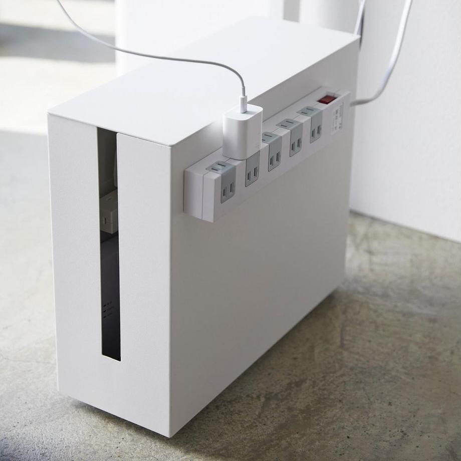 Yamazaki  5403 Pavimento Scatola portacavi Bianco 1 pz 