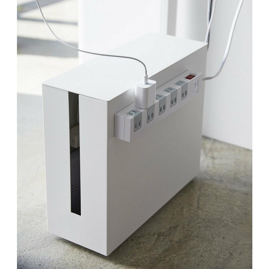 Yamazaki  5403 Pavimento Scatola portacavi Bianco 1 pz 