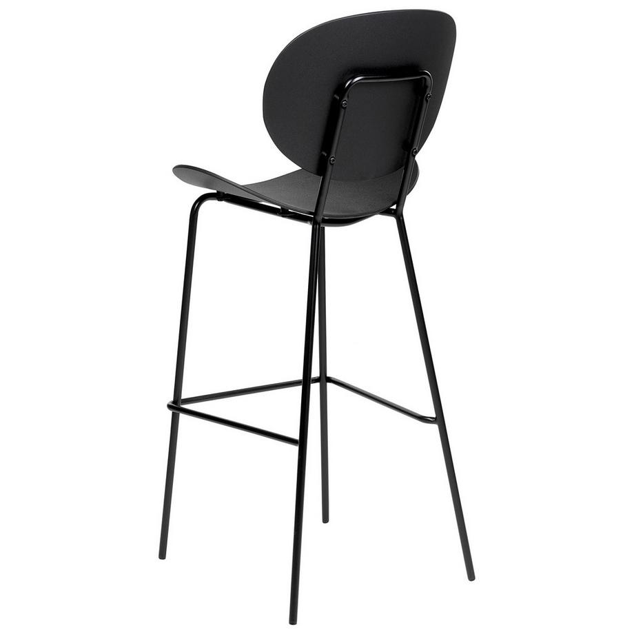 Beliani Set di 2 sedie alte en Polipropilene Scandinavo SHONTO  