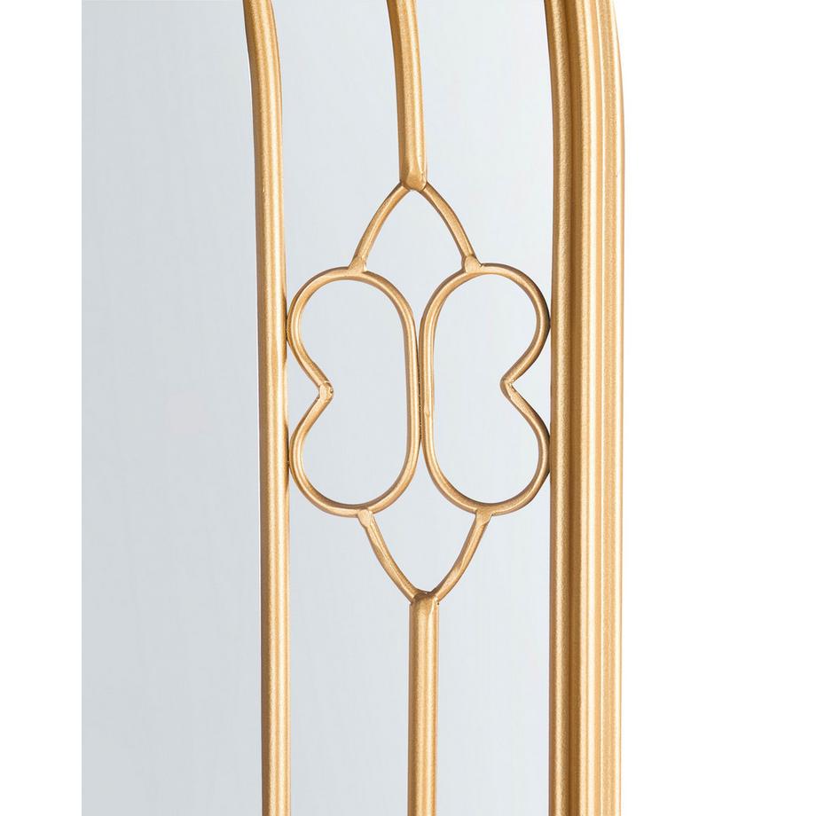 Beliani Wandspiegel aus Eisen Klassisch MAUTRE  