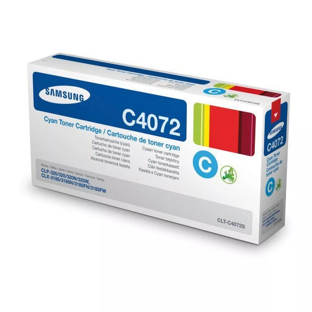Samsung – Toner cyan ST994A CLP 320/325 1000 Seiten, Cyan-Blau, 1100 Seiten