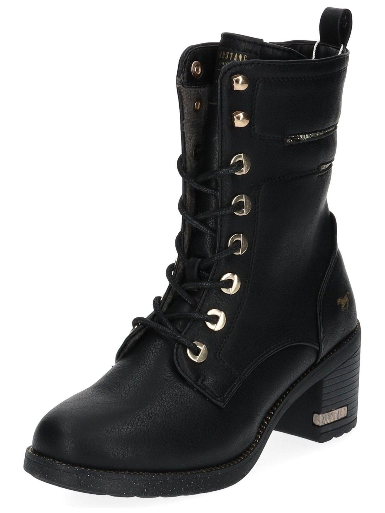 Image of Stiefelette 1441-506 Damen Schwarz 37