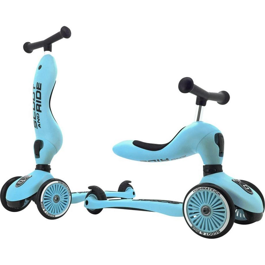 Scoot & Ride  Scoot and Ride Kinderroller Highwaykick 1 Blueberry 