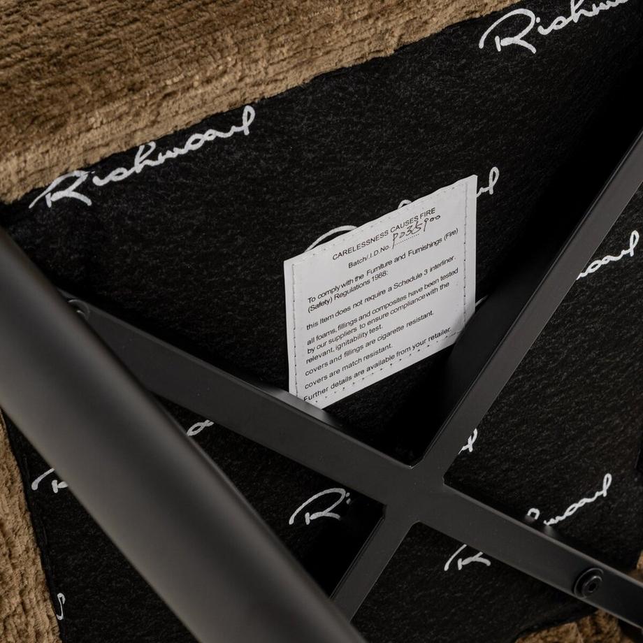 Richmond Interiors Barhocker Taylor brandy fusion (objekttauglich)  