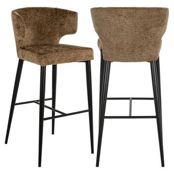 Tabouret de bar Taylor brandy fusion (adapté aux collectivités)