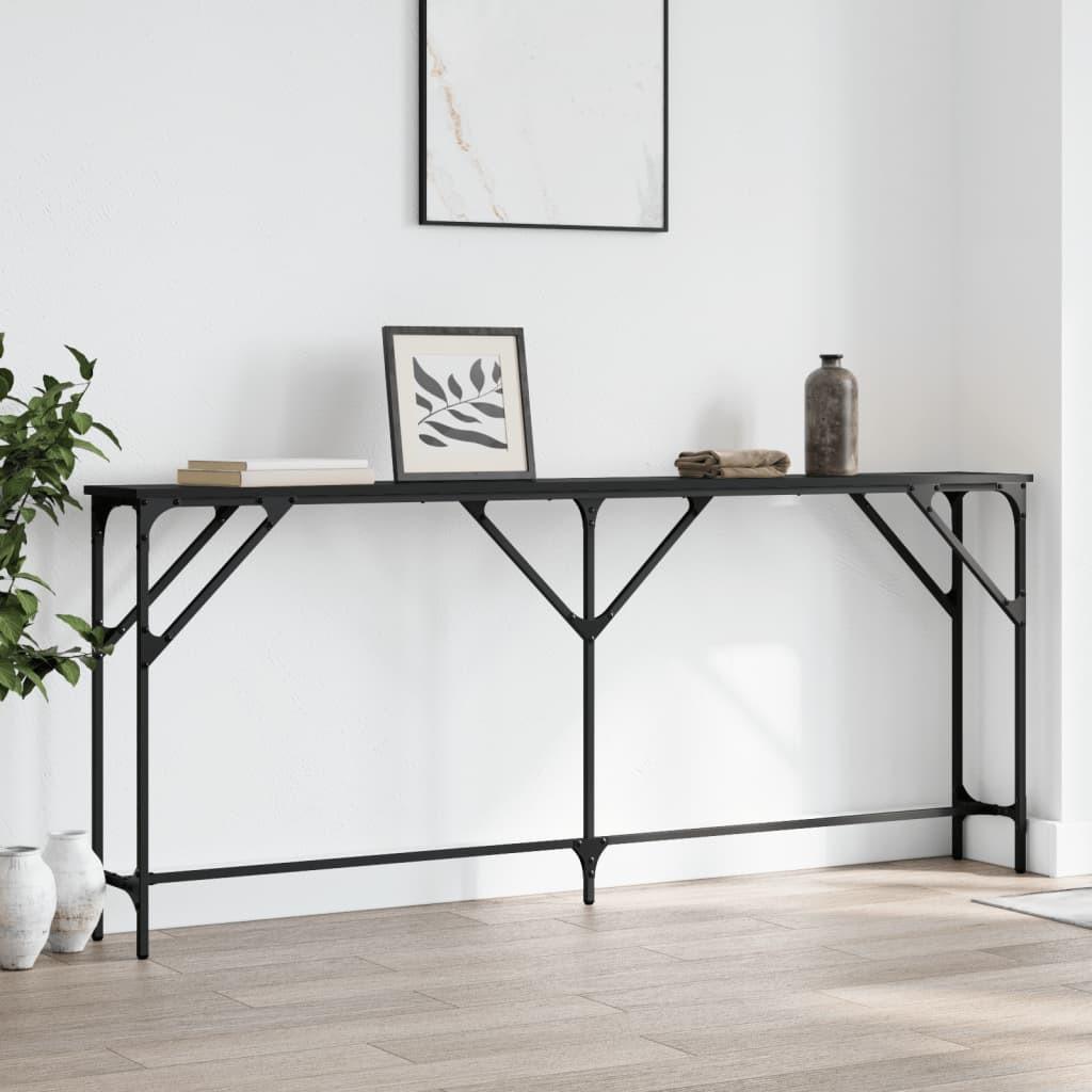 VidaXL Table console bois d'ingénierie  