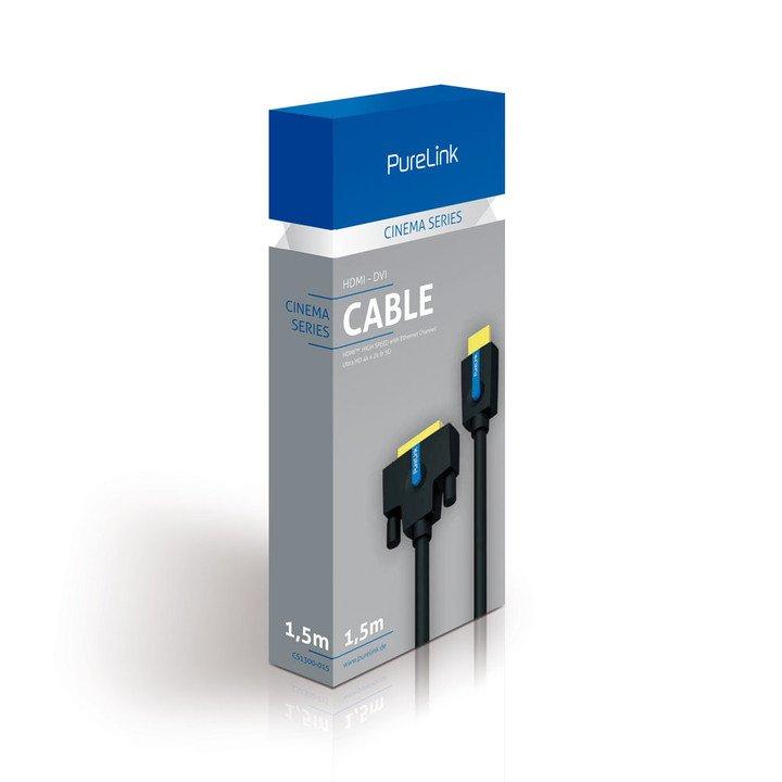 PureLink  Kabel DVI-D - HDMI 