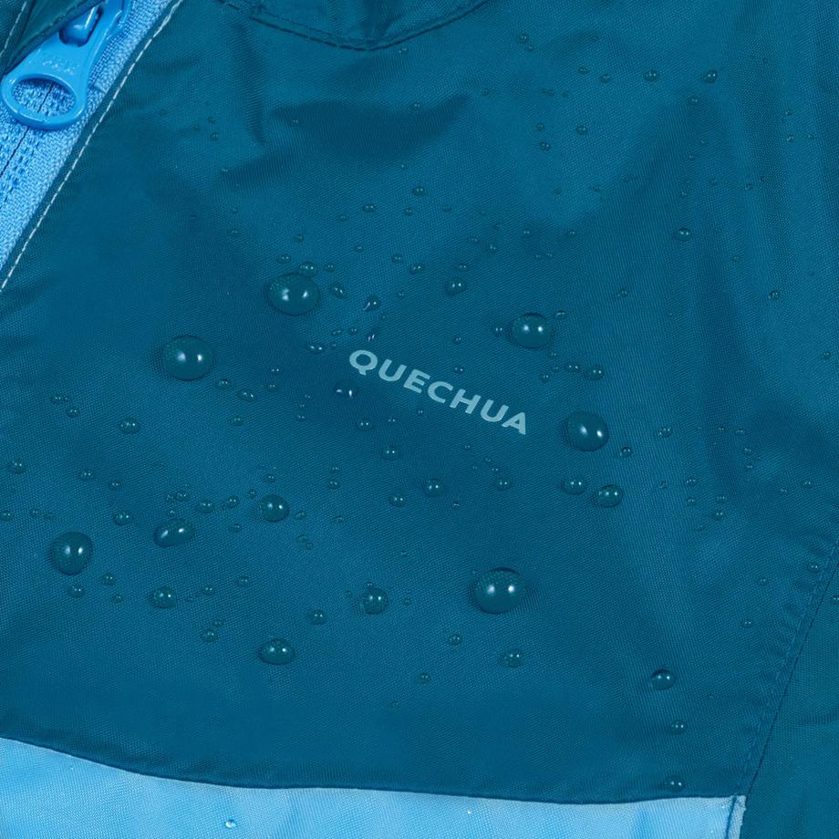 QUECHUA  Wanderjacke Kinder Wasserdicht Reissverschluss 