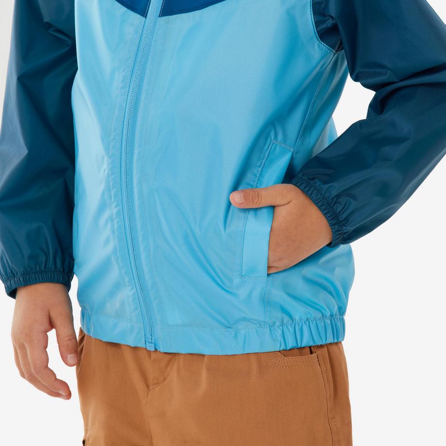 QUECHUA  Wanderjacke Kinder Wasserdicht Reissverschluss 