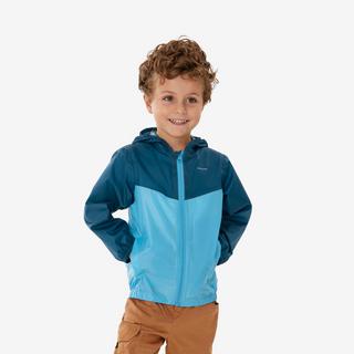 QUECHUA  Veste de randonnée enfant imperméable zippée 