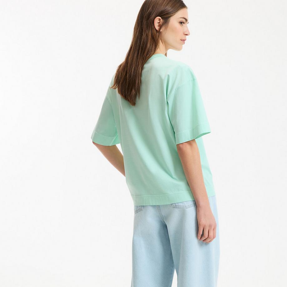 La Redoute Collections T-Shirt con girocollo  