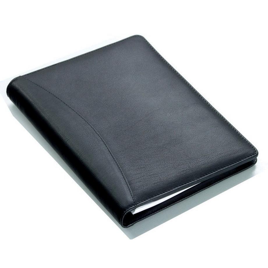 ALASSIO ALASSIO Schreibmappe 23x18x2,7cm 43004 Bormio schwarz  