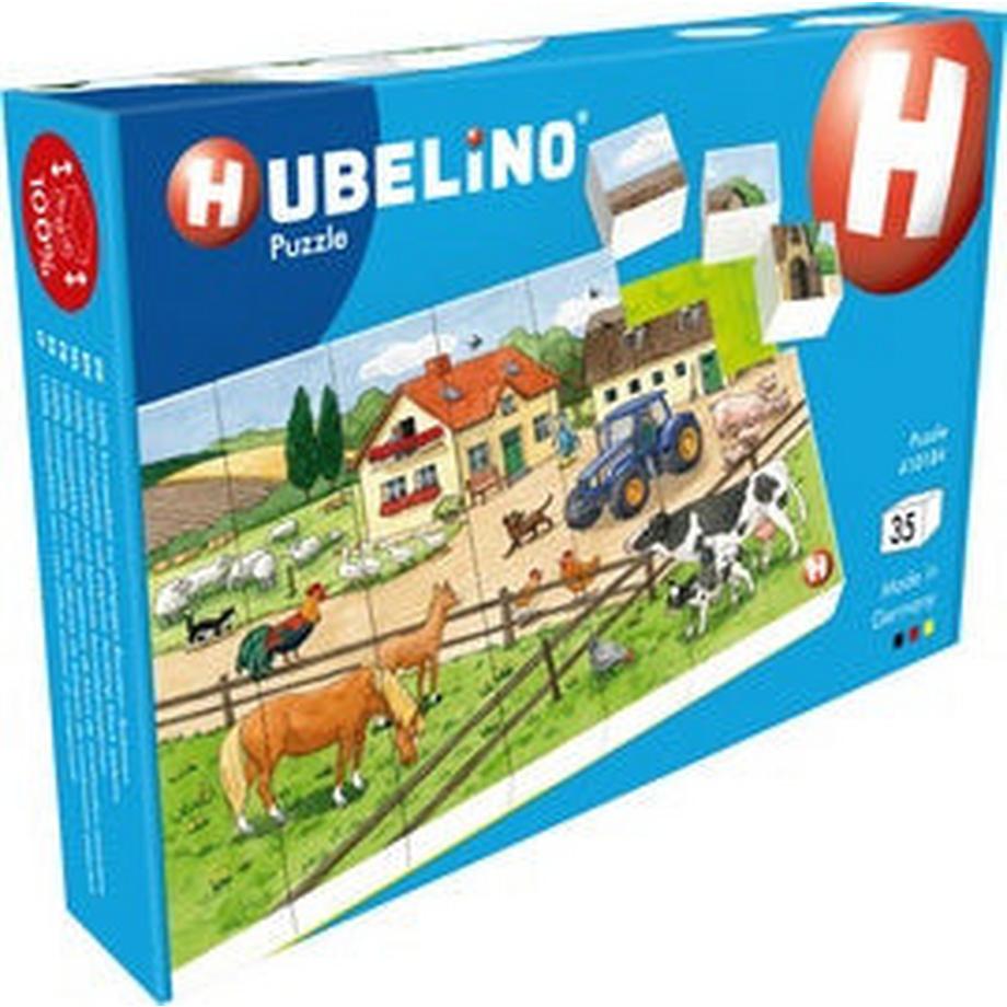 HUBELiNO  Puzzle Leben auf dem Bauernhof (35Teile) 