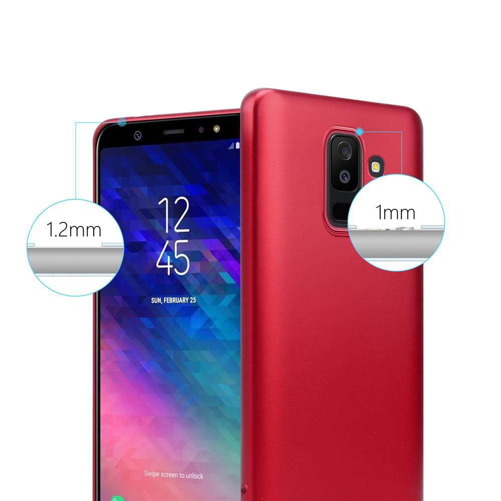 Cadorabo  Hülle für Samsung Galaxy A6 PLUS 2018 TPU Silikon Matt 