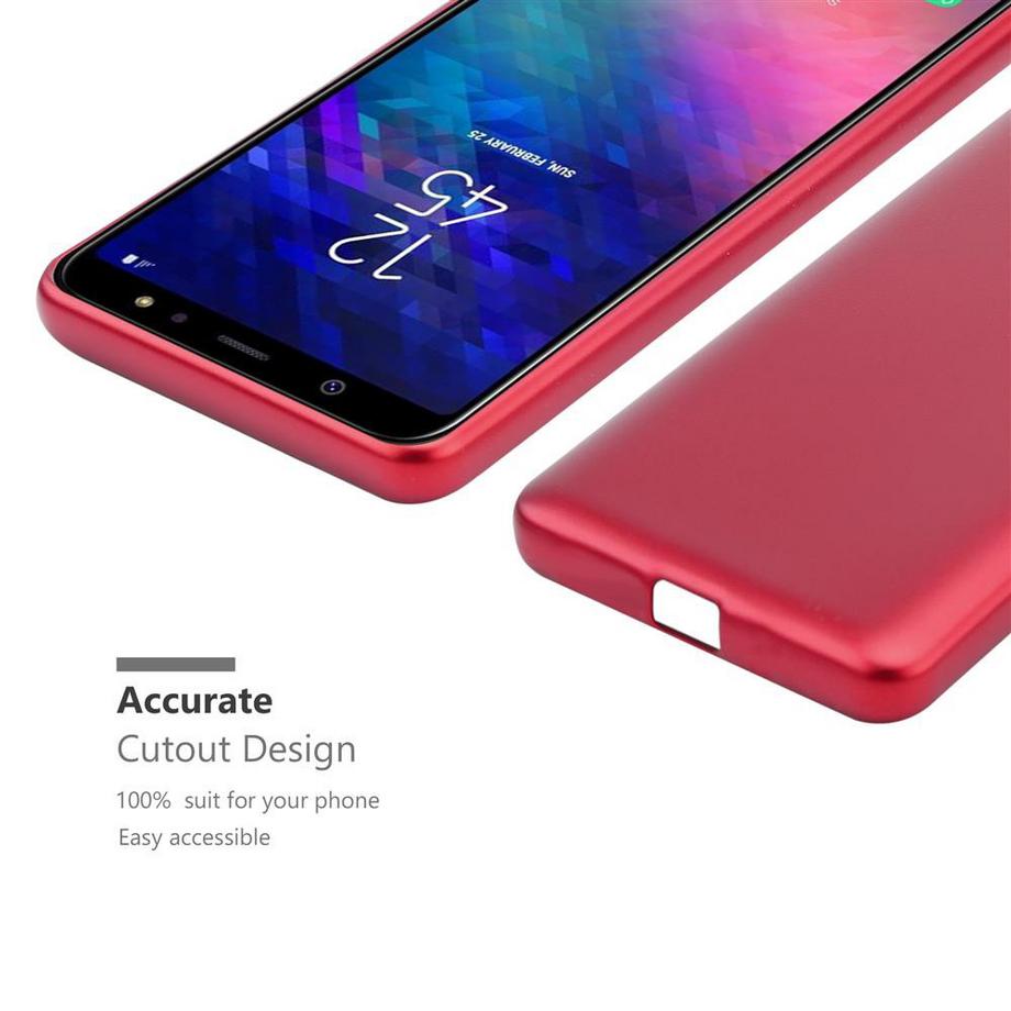 Cadorabo  Hülle für Samsung Galaxy A6 PLUS 2018 TPU Silikon Matt 