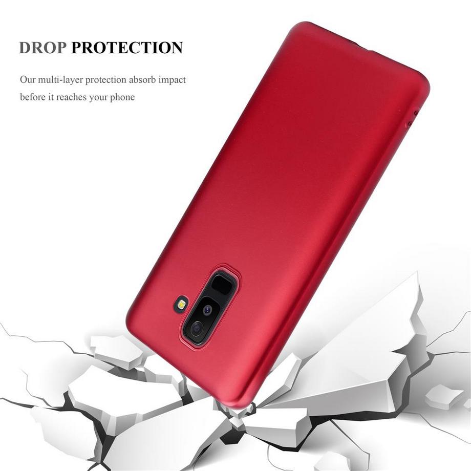Cadorabo  Hülle für Samsung Galaxy A6 PLUS 2018 TPU Silikon Matt 