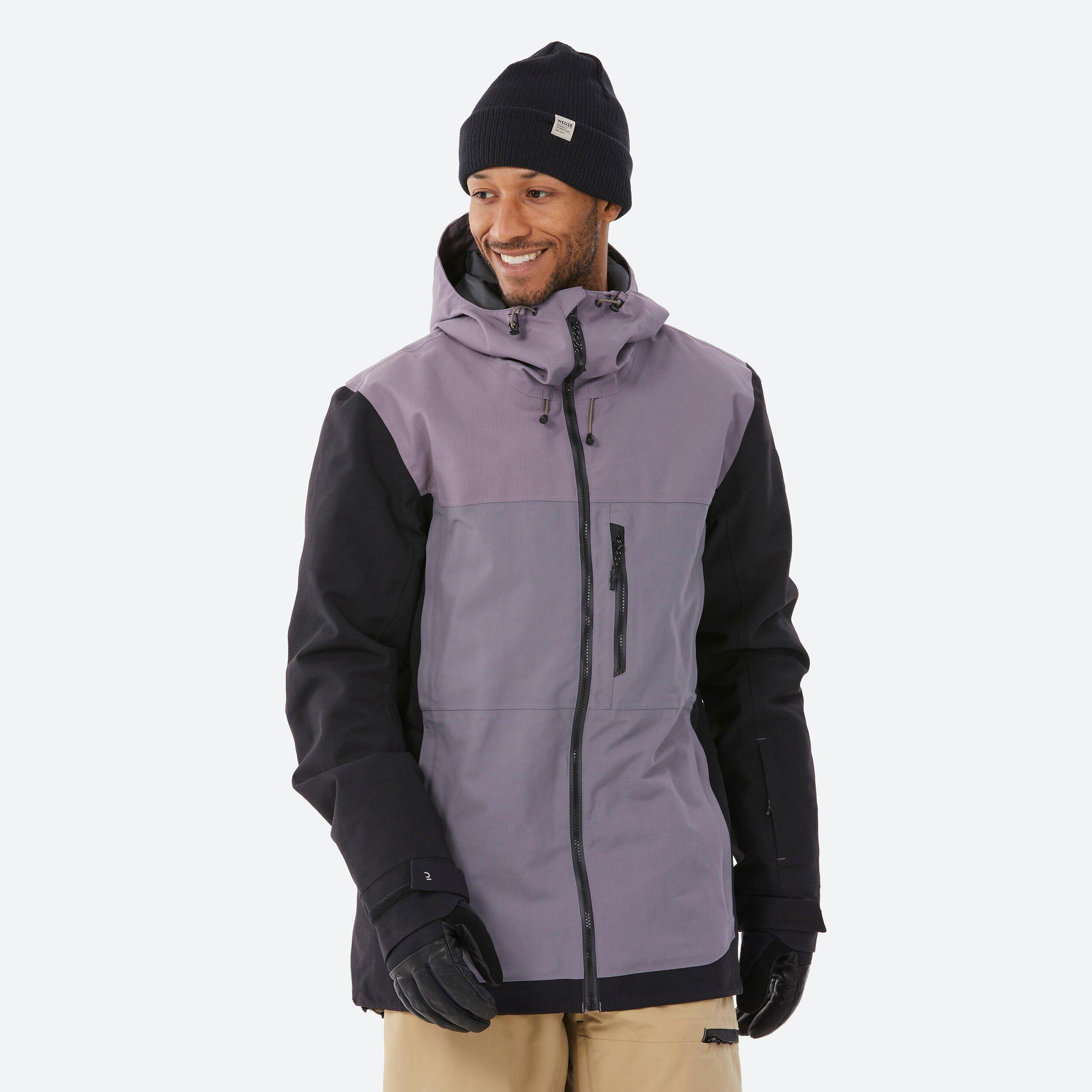 Image of Snowboardjacke Ziprotec Kompatibel - Snb 500 Herren Lila XL