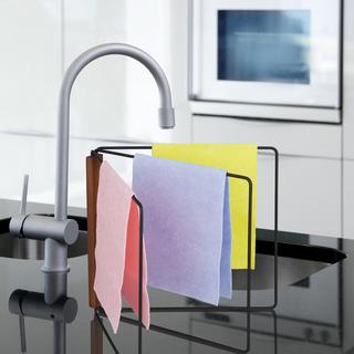 B2X Supporto pieghevole per strofinacci con 3 barre  