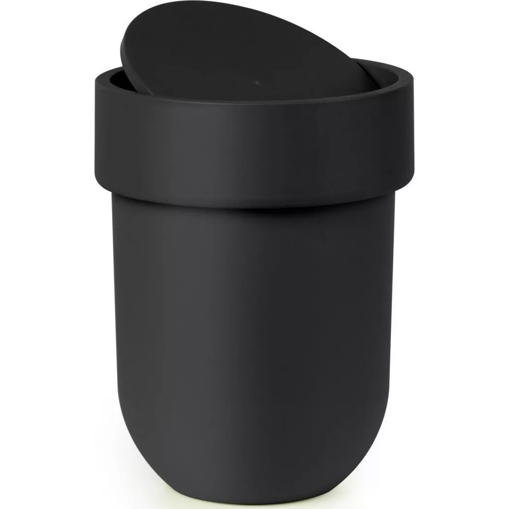 umbra 023269-040 touch poubelle avec couvercle noir