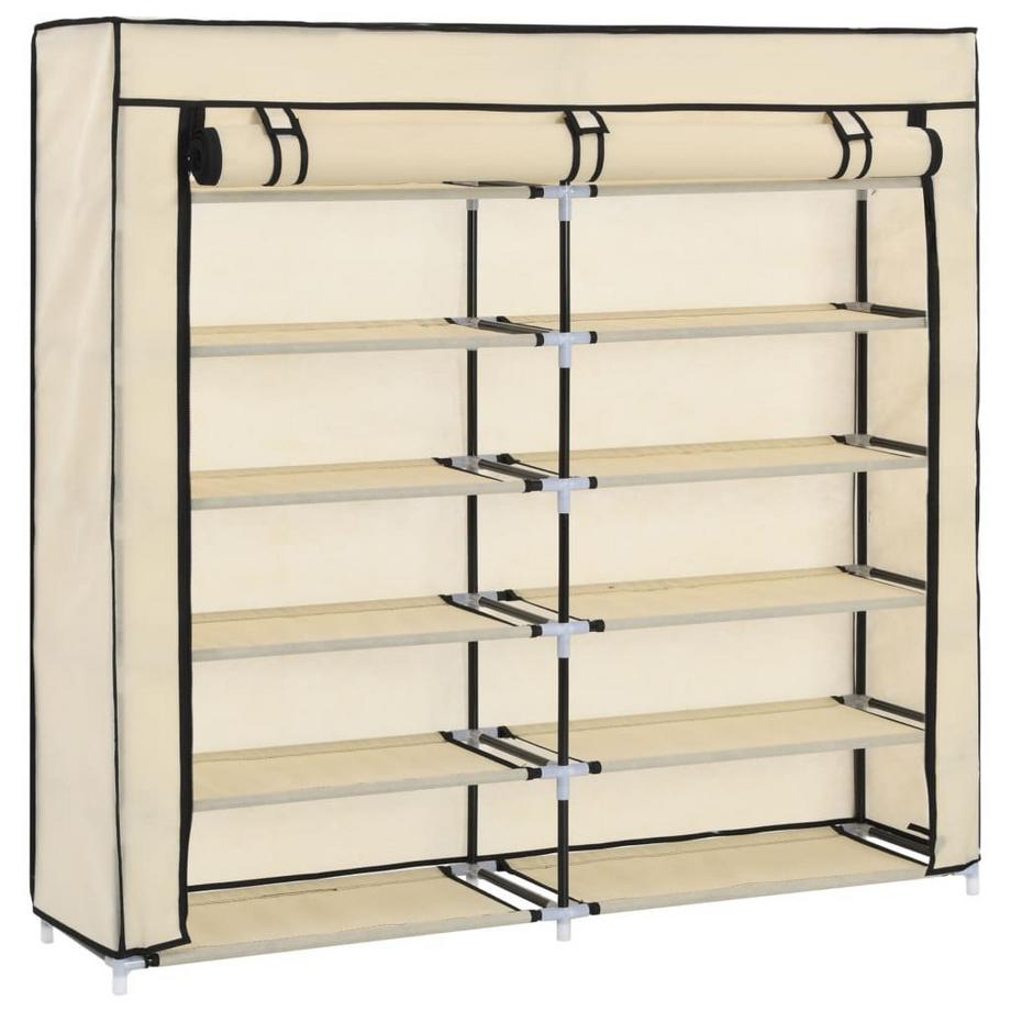 VidaXL Armoire à chaussures tissu  