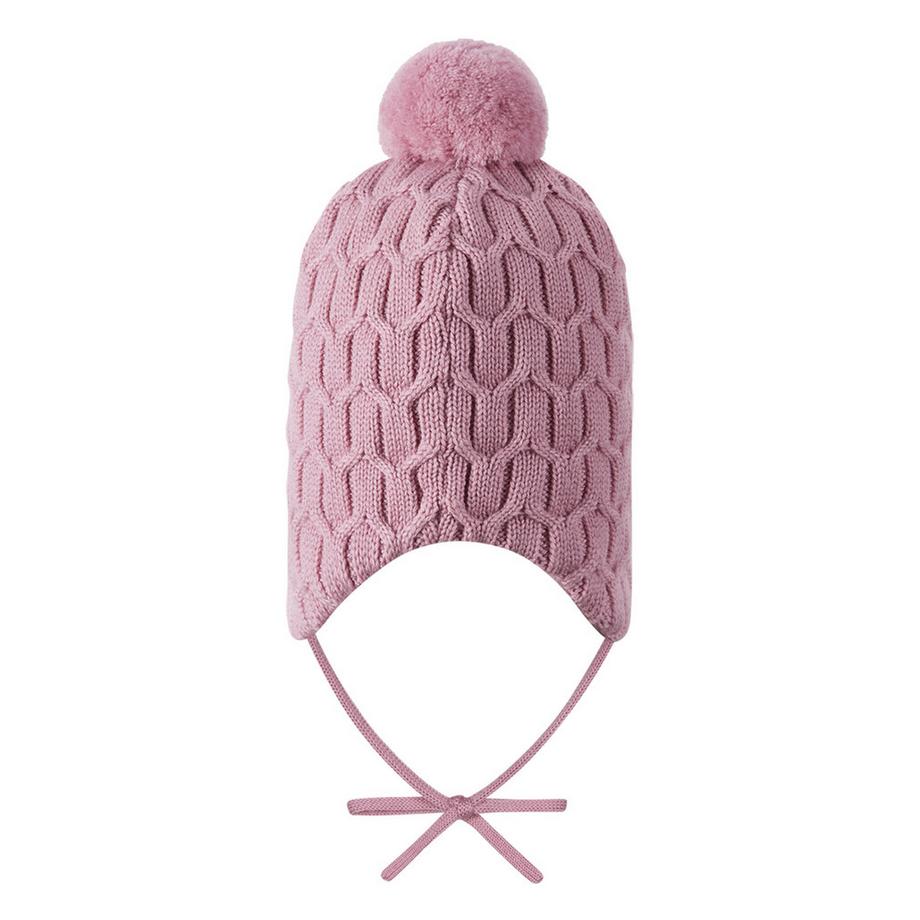 Reima  Bonnet en laine pour tout-petit Nunavut gris rose 