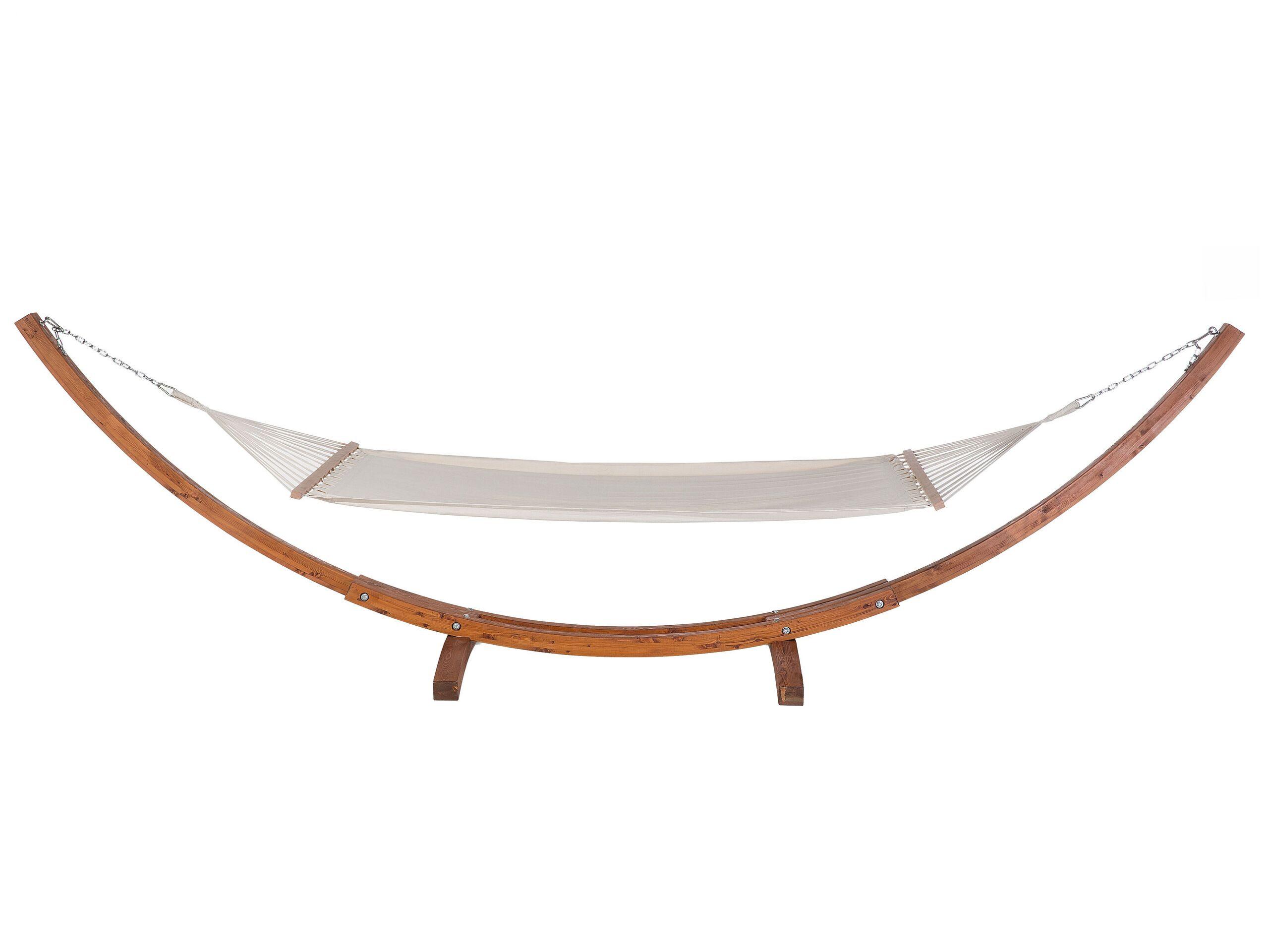 Beliani Hamac en Bois de larix Scandinave TREVISO  