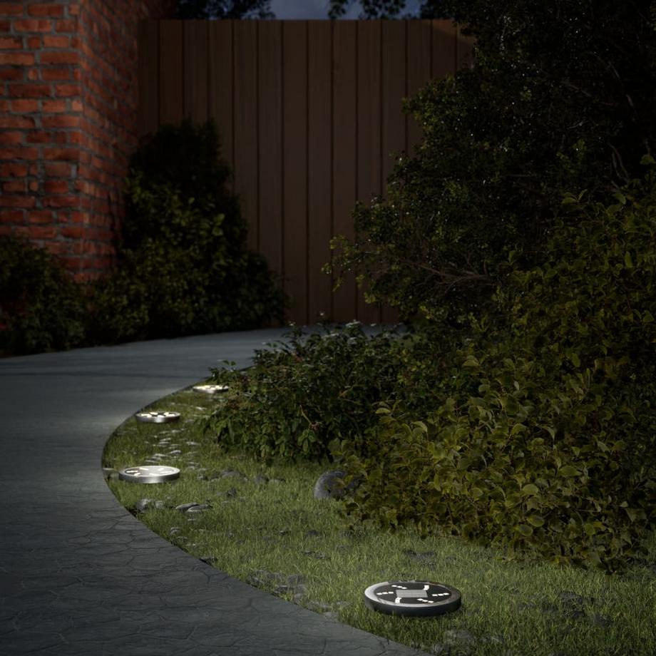 VidaXL Lampe solaire au sol  