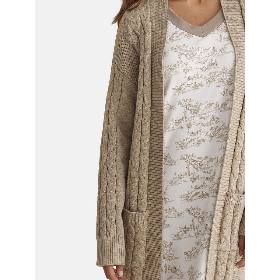 Selmark Offene Strickjacke  