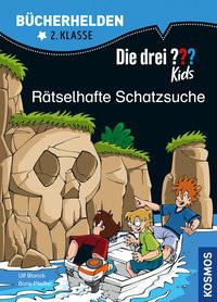 Die drei ??? Kids, Bücherhelden 2. Klasse, Rätselhafte Schatzsuche Blanck, Ulf; Pfeiffer, Boris; Kampmann, Stefani (Illustrationen) Copertina rigida 