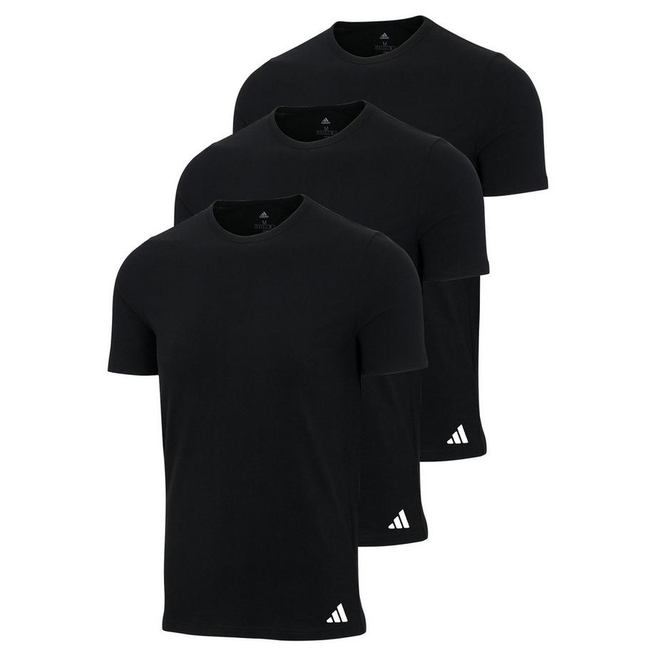 T-shirt  Paquet de 3 Conforme à la silhouette-Crew Neck Shirt Active Core Cotton 3PK