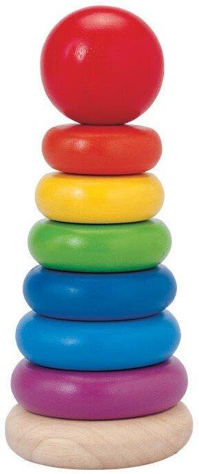 Image of PlanToys Holzspielzeug Ring stapeln